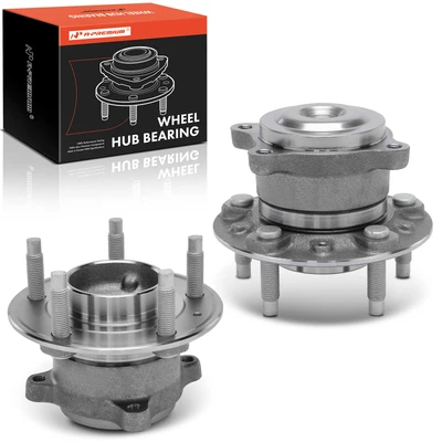 2 Pcs Rear Wheel Bearing Hub Assembly