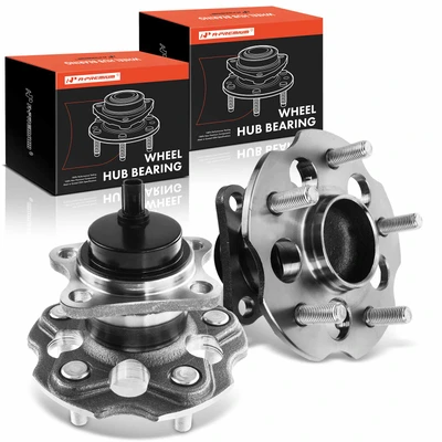 2 Pcs Rear Wheel Bearing Hub Assembly