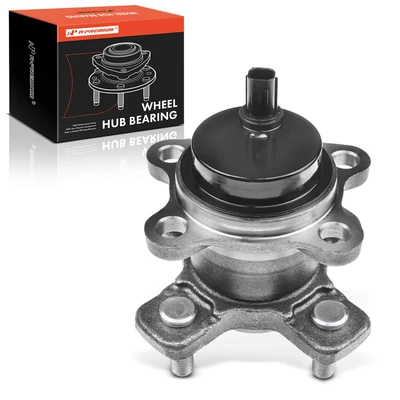 Rear Driver or Passenger Wheel Bearing & Hub Assembly with ABS Sensor