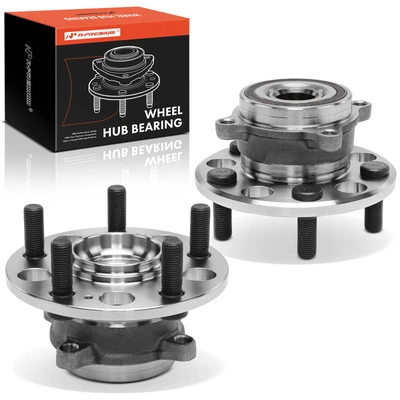 2 Pcs Rear Wheel Bearing Hub Assembly