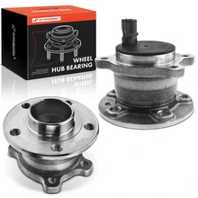 2 Pcs Rear Wheel Bearing & Hub Assembly