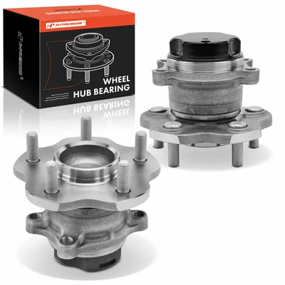 2 Pcs Rear Wheel Hub Bearing Assembly