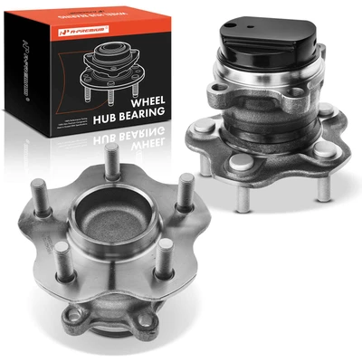 2 Pcs Rear Wheel Bearing & Hub Assembly