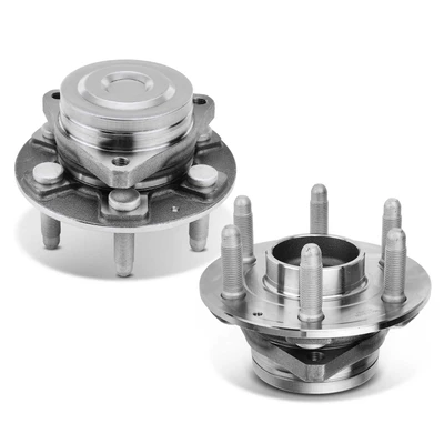 2 Pcs Rear Wheel Bearing & Hub Assembly
