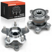 2 Pcs Rear Wheel Hub & Bearing Assembly