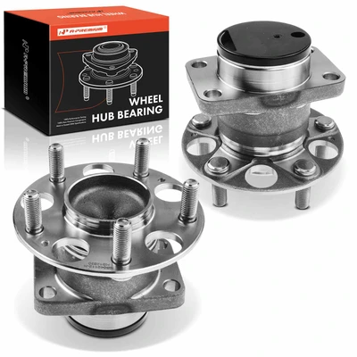 2 Pcs Rear Wheel Bearing Hub Assembly