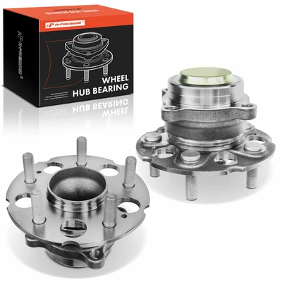 2 Pcs Rear Wheel Bearing & Hub Assembly