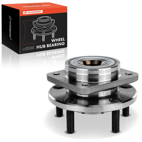 Front Driver or Passenger Wheel Bearing & Hub Assembly for 1990-1995 Chrysler Town & Country
