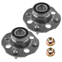 2 Pcs Rear Wheel Bearing & Hub Assembly