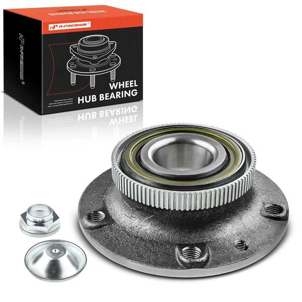 Front Driver or Passenger Wheel Bearing & Hub Assembly for 1987 BMW L6