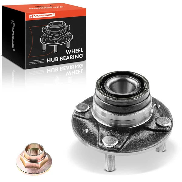 A-Premium APHB0251 Wheel Bearing and Hub Assembly Kit Front Driver or Passenger