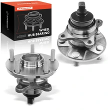 2 Pcs Front Wheel Bearing & Hub Assembly