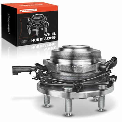 Front Driver Wheel Bearing & Hub Assembly with ABS Sensor