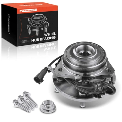 Front Passenger Wheel Bearing & Hub Assembly with ABS Sensor