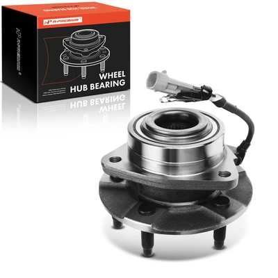 Front Wheel Bearing & Hub Assembly with ABS Sensor