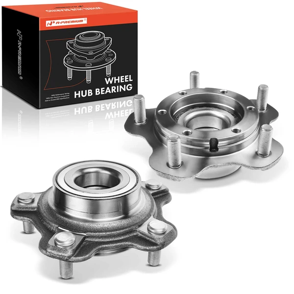 2 Pcs Front Wheel Bearing & Hub Assembly for Chevrolet Tracker Suzuki XL-7