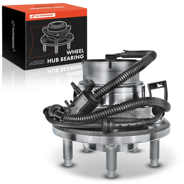 Front Driver or Passenger Wheel Bearing & Hub Assembly with ABS Sensor for 2003-2005 Mercury Grand Marquis