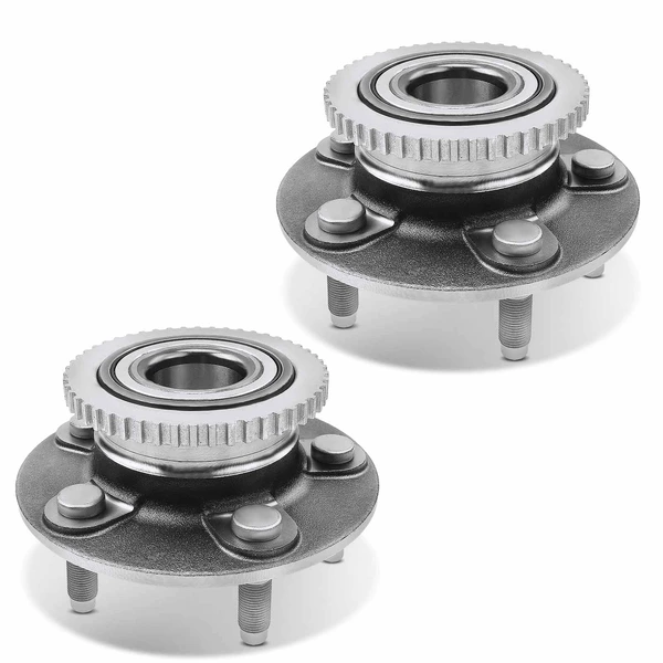 2 Pcs Front Wheel Bearing & Hub Assembly for Ford Crown Victoria Lincoln