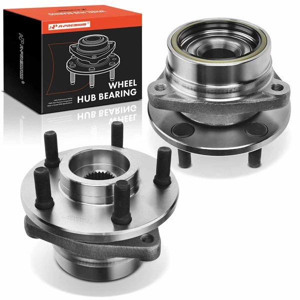 A-Premium APHB0384 Wheel Bearing and Hub Assembly Kit Front Driver & Passenger