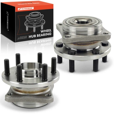 2 Pcs Wheel Hub Bearing Assembly