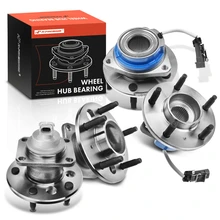 4 Pcs Front & Rear Wheel Bearing & Hub Assembly for 2005 Buick Terraza