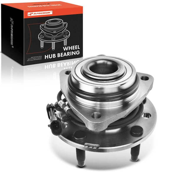 Front Wheel Bearing & Hub Assembly with ABS Sensor for 1997-2005 GMC Jimmy