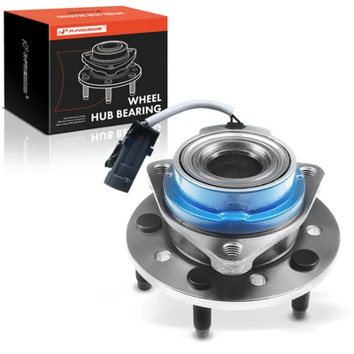 Front Driver or Passenger Wheel Bearing & Hub Assembly with ABS Sensor