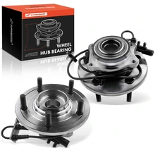 2 Pcs Front Wheel Bearing & Hub Assembly with ABS Sensor for 2007-2008 Chrysler Pacifica
