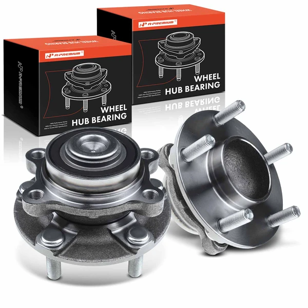 A-Premium APHB0281 Wheel Bearing and Hub Assembly Kit Front Driver & Passenger