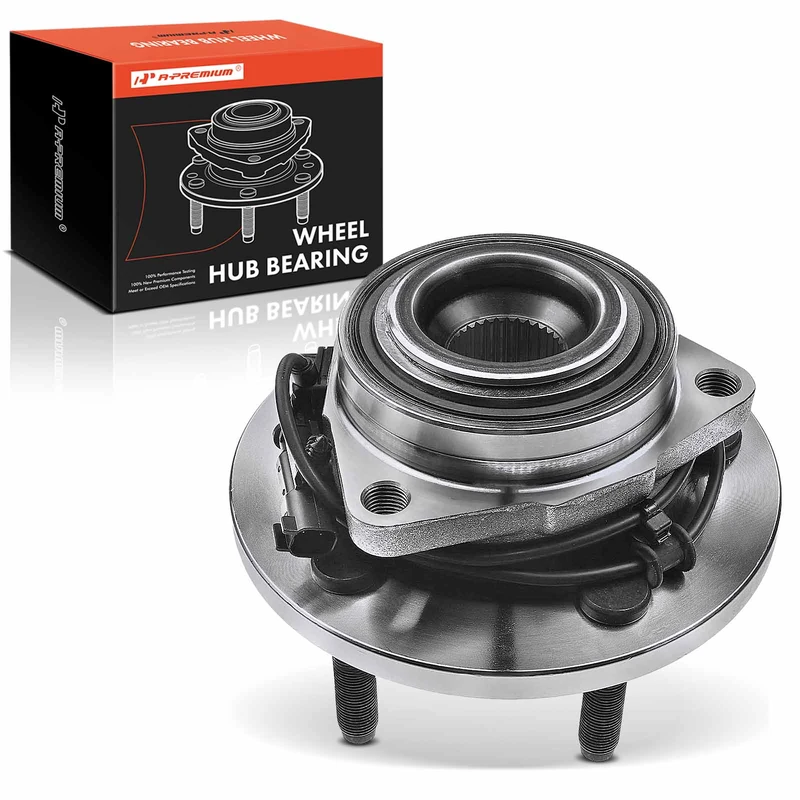 Front Driver or Passenger Wheel Bearing & Hub Assembly with ABS for 2009 Dodge Durango