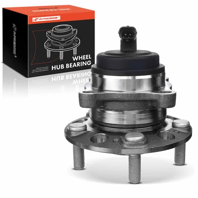 Front Wheel Bearing & Hub Assembly with ABS Sensor