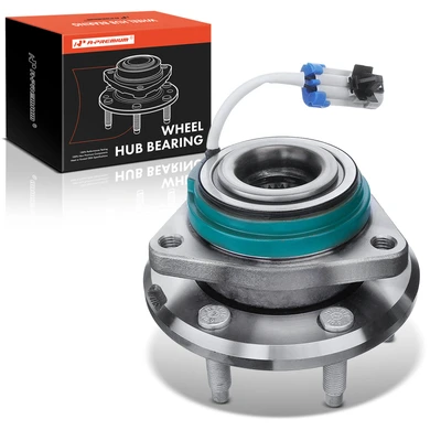 Front Driver or Passenger Wheel Bearing & Hub Assembly with ABS Sensor