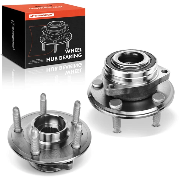 2 Pcs Front or Rear Wheel Bearing & Hub Assembly for Chevy Camaro 2012-2015 Cadillac CTS