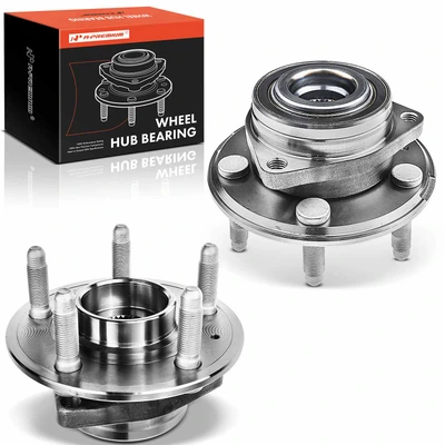 2 Pcs Wheel Bearing & Hub Assembly