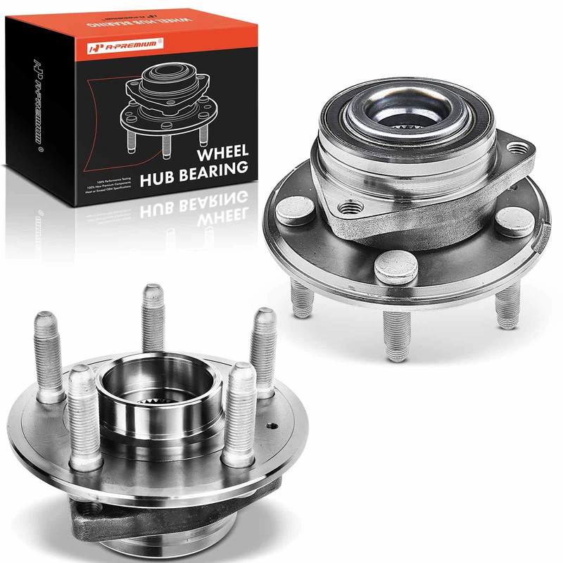 2 Pcs Wheel Bearing & Hub Assembly for Chevy Camaro Impala Cadillac CTS XTS