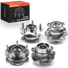 4 Pcs Front & Rear Wheel Hub & Bearing Assembly for 2013-2020 Nissan Pathfinder
