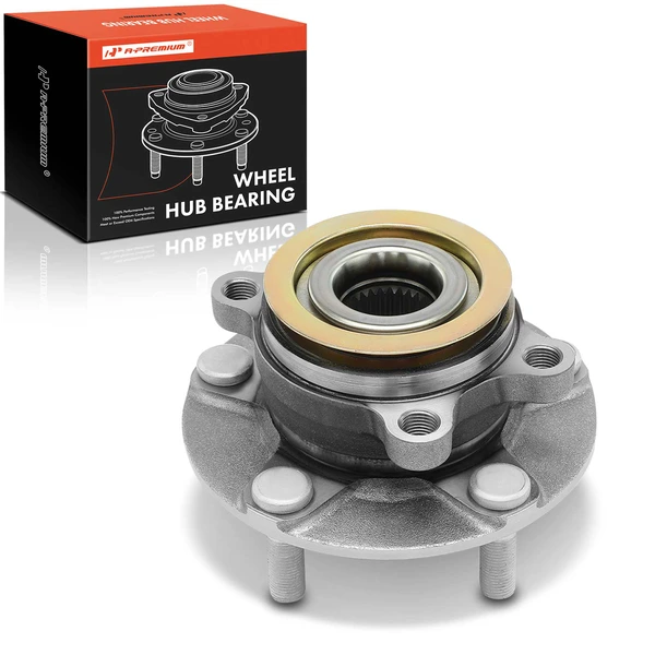 Front Driver or Passenger Wheel Bearing & Hub Assembly for 2014-2015 Nissan Rogue Select