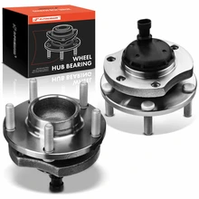 2 Pcs Front Wheel Bearing & Hub Assembly with ABS Sensor for 2004-2006 Pontiac GTO