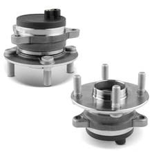 2 Pcs Front Wheel Bearing & Hub Assembly