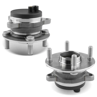 2 Pcs Front Wheel Bearing & Hub Assembly