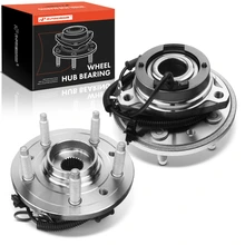 2 Pcs Front Wheel Bearing & Hub Assembly with ABS Sensor for 2004-2007 Mercury Monterey