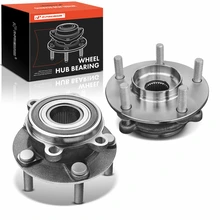 2 Pcs Front Wheel Bearing & Hub Assembly
