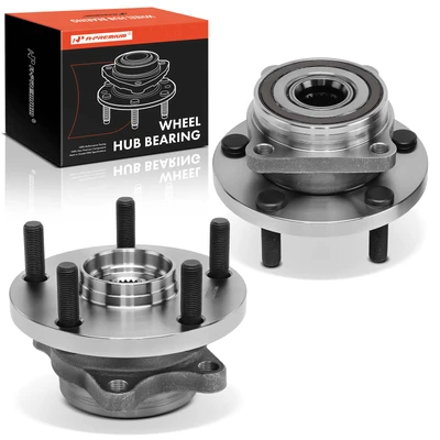 2 Pcs Wheel Bearing Hub Assembly