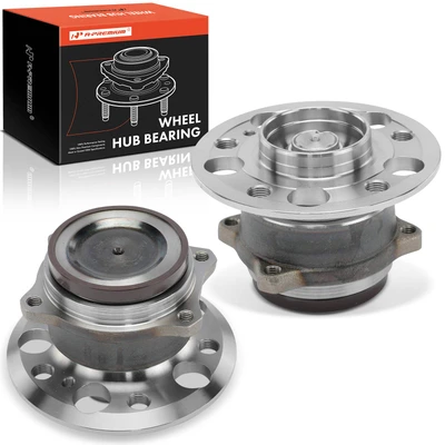 2 Pcs Front Wheel Bearing Hub Assembly