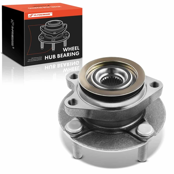 Front Driver or Passenger Wheel Bearing & Hub Assembly for 2007-2012 Nissan Versa