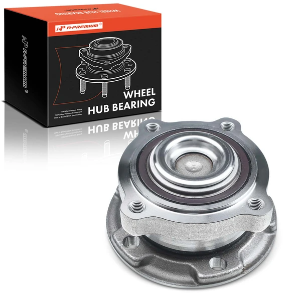 Front Driver or Passenger Wheel Bearing & Hub Assembly for 2014-2016 BMW X5