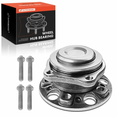 Front Wheel Bearing & Hub Assembly with ABS