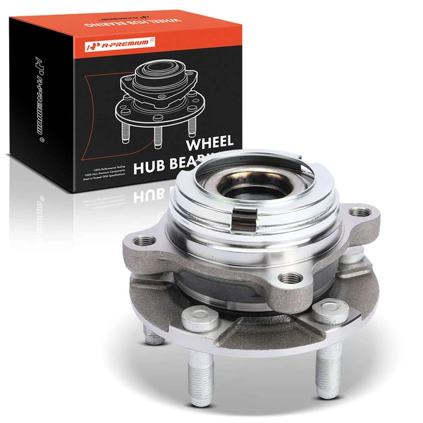 Front Driver or Passenger Wheel Hub Bearing Assembly for 2015-2021 Nissan GT-R