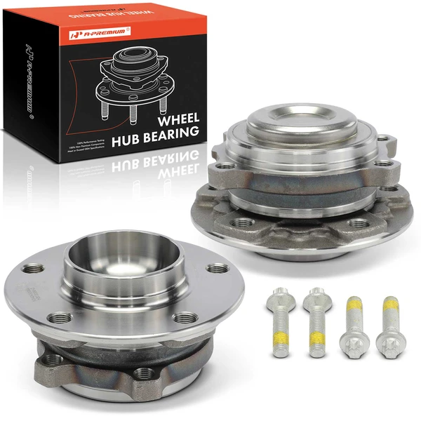 2 Pcs Front Wheel Hub Bearing Assembly for 2015-2019 BMW 640i Gran Coupe