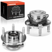 2 Pcs Front Wheel Hub Bearing Assembly